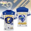 Los Angeles Rams NHL Girl Heart & Helmet 3D T-Shirt For Fans