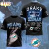Miami Dolphins NFL Drake Ice Man 3D T-Shirt For Fans