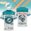 Miami Dolphins NHL Girl Heart & Helmet 3D T-Shirt For Fans