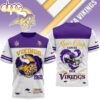 Minnesota Vikings NHL Girl Heart & Helmet 3D T-Shirt For Fans