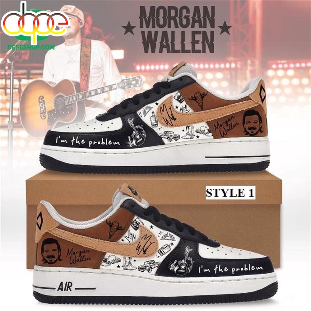 Morgan Wallen I’m The Problem Air Forces 1 Shoes