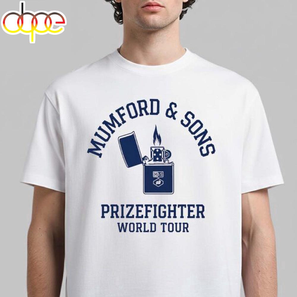 Mumford And Sons Prizefighter Tour 2026 Unisex T-Shirt