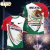 New Engl& Patriots Mexican Heritage La Patria Es Primero 3D T-Shirt