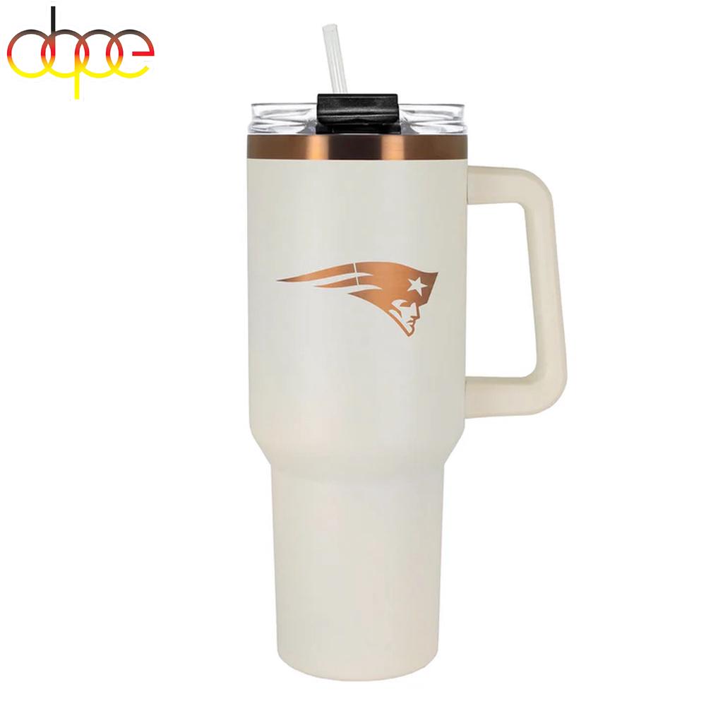 New England Patriots Tumbler 40Oz With Handle