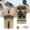 New Orleans Saints NFL This Is The Way Star Wars 3D T-Shirt For Fans