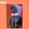 Nic Vans Fall Tour 2026 Poster Canvas Nic Vans Fall Tour 2026 Poster Canvas