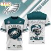 Philadelphia Eagles NFL Girl Heart & Helmet 3D T-Shirt For Fans Philadelphia Eagles NHL Girl Heart & Helmet 3D T-Shirt For Fans