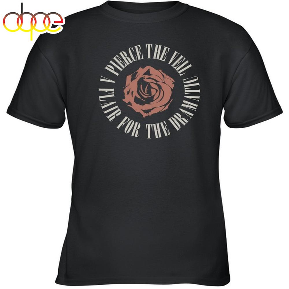 Pierce The Veil A Flair for the Dramatic Rose Unisex T-Shirt