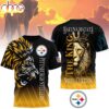 Pittsburgh Steelers NFL The Lion King Fan 3D T-Shirt