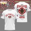San Francisco 49ers NFL Firefighter Tribute 3D T-Shirt