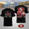 San Francisco 49ers NFL Truck Driver Burn The Midnight Oil 3D T-Shirt