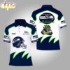 Seattle Seahawks 100th Nfl 3D Polo Shirt Seattle Seahawks 100th Nfl 3D Polo Shirt
