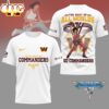 Washington Commanders NFL Van Halen Graphic 3D T-Shirt For Fans