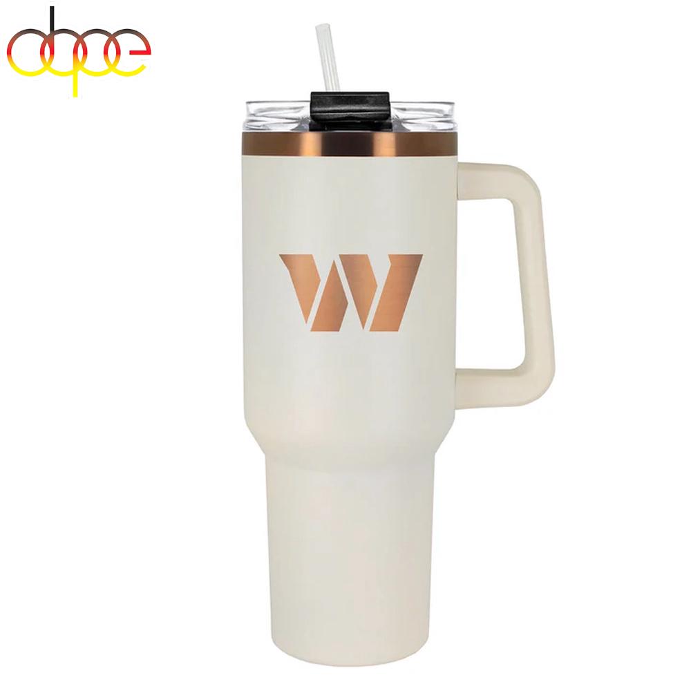 Washington Commanders Tumbler 40Oz With Handle