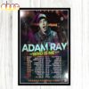 Adam Ray The Who Is Me 2026 Tour Poster Canvas Adam Ray The Who Is Me 2026 Tour Poster Canvas