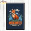 Americana Fest September 15-19 2026 Nashville, TN Poster Canvas Americana Fest September 15-19 2026 Nashville, TN Poster Canvas