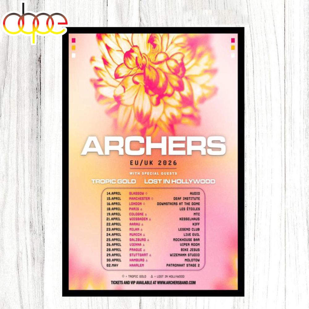 Archers EU UK 2026 Poster Canvas Archers EU UK 2026 Poster Canvas