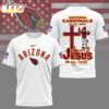 Arizona Cardinals Faith & Football 3D T-Shirt Arizona Cardinals Faith & Football 3D T-Shirt