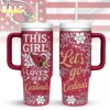 Arizona Cardinals Let's Go Tumbler 40Oz With Handle Arizona Cardinals Let's Go Tumbler 40Oz With Handle