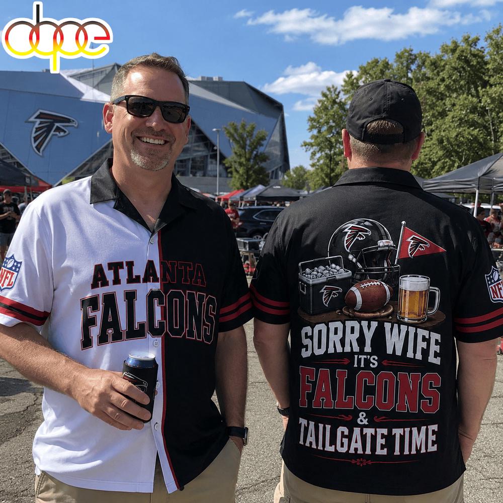 Atlanta Falcons NFL Funny Football Fan Hawaiian Shirt