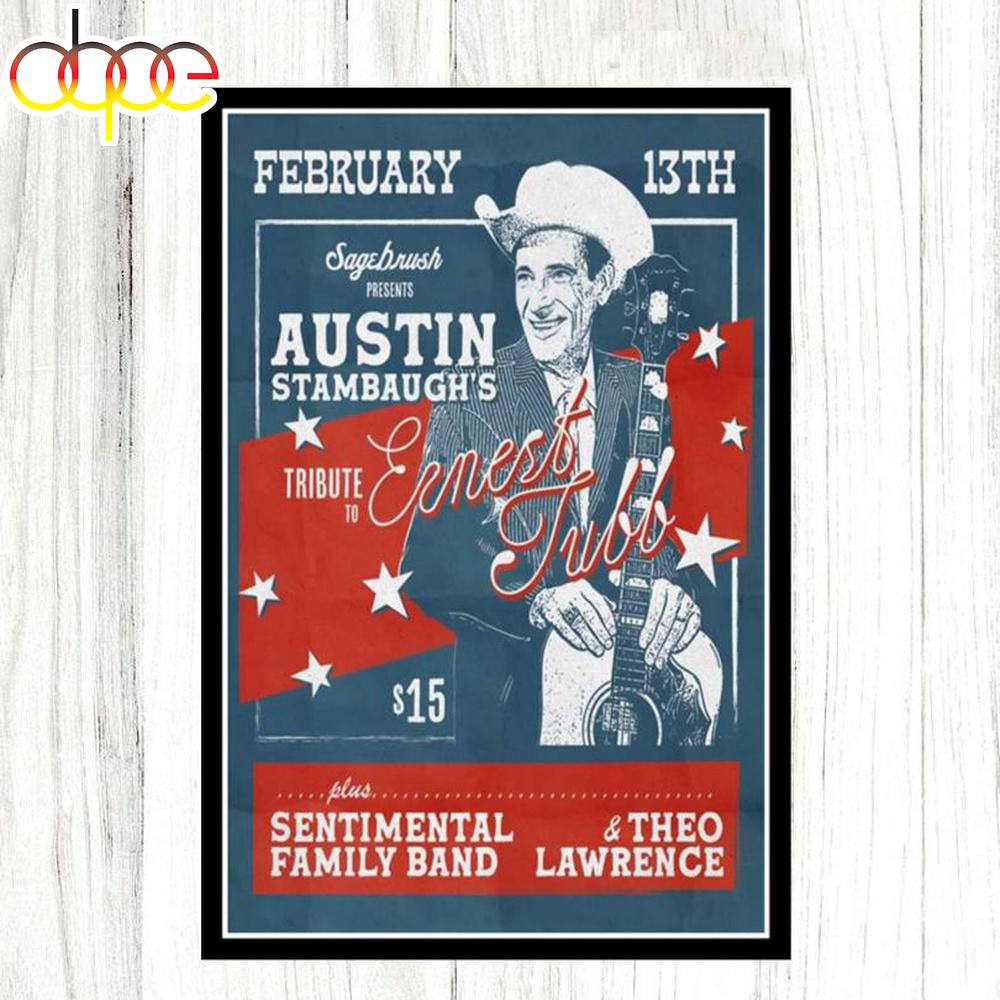 Austin Stambaugh Austin TX 2 13 2026 Poster Canvas Austin Stambaugh Austin TX 2 13 2026 Poster Canvas