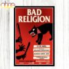 Bad Religion Buenos Aires April 22 2026 Tour Poster Canvas Bad Religion Buenos Aires April 22 2026 Tour Poster Canvas