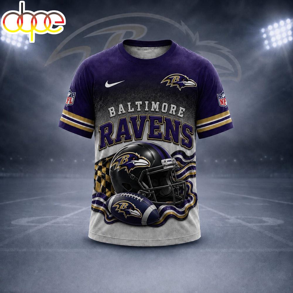 Baltimore Ravens NFL Game Day Pride T-Shirt