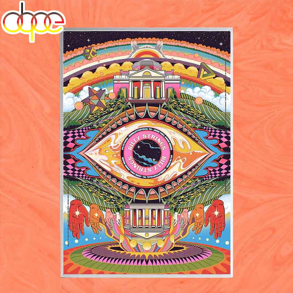 Billy Strings The John Paul Jones Arena Apr 18 2026 Concert Poster Canvas Billy Strings The John Paul Jones Arena Apr 18 2026 Concert Poster Canvas