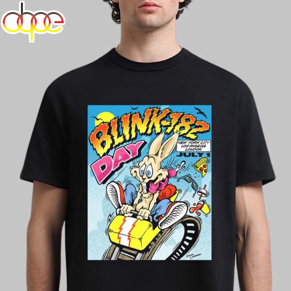 Blink 182 Day 2026 For New York City Los Angles And London Unisex T-Shirt