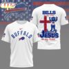 Buffalo Bills Faith & Football 3D T-Shirt Buffalo Bills Faith & Football 3D T-Shirt