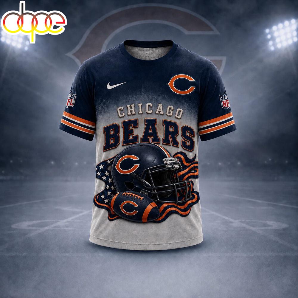 Chicago Bears NFL Game Day Pride T-Shirt