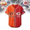 Cincinnati Bengals - Cincinnati Reds Baseball Jersey Shirt
