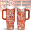 Cincinnati Bengals Let's Go Tumbler 40Oz With Handle