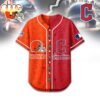 Cleveland Browns - Cleveland Guardians Baseball Jersey Shirt Cleveland Browns - Cleveland Guardians Baseball Jersey Shirt