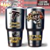 Custom Name Atlanta Falcons Mascot Tumbler For Fans Custom Name Atlanta Falcons Mascot Tumbler For Fans