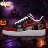 Custom Name Atlanta Falcons NFL Fear The Team Halloween Air Force 1 Shoes