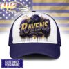 Custom Name Baltimore Ravens NFL Graffiti Team Baseball Cap Custom Name Baltimore Ravens NFL Graffiti Team Baseball Cap