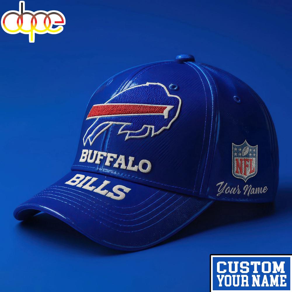 Custom Name Buffalo Bills Classic Baseball Cap