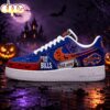 Custom Name Buffalo Bills NFL Fear The Team Halloween Air Force 1 Shoes