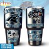 Custom Name Carolina Panthers Mascot Tumbler For Fans