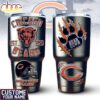 Custom Name Chicago Bears Mascot Tumbler For Fans