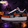 Custom Name Chicago Bears NFL Fear The Team Halloween Air Force 1 Shoes