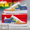 Custom Name Chicago Bears NFL Team Air Force 1 Shoes For Fans