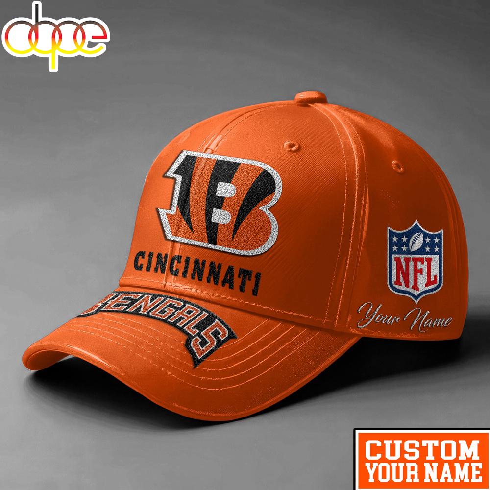 Custom Name Cincinnati Bengals Classic Baseball Cap