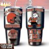 Custom Name Cleveland Browns Mascot Tumbler For Fans