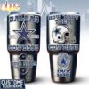 Custom Name Dallas Cowboys Mascot Tumbler For Fans