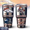 Custom Name Denver Broncos Mascot Tumbler For Fans