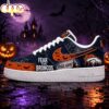 Custom Name Denver Broncos NFL Fear The Team Halloween Air Force 1 Shoes