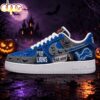 Custom Name Detroit Lions NFL Fear The Team Halloween Air Force 1 Shoes
