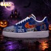 Custom Name Indianapolis Colts NFL Fear The Team Halloween Air Force 1 Shoes